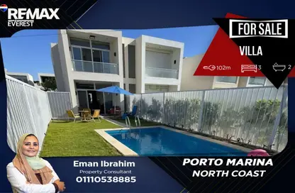 Villa - 3 Bedrooms - 2 Bathrooms for sale in Porto Marina - Al Alamein - North Coast