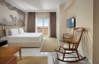 Apartment - 1 Bedroom - 1 Bathroom for rent in American University Housing District - 5th Settlement Compounds - The 5th Settlement - New Cairo City - Cairo