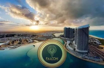 Apartment - 2 Bedrooms - 2 Bathrooms for sale in The Gate Towers - New Alamein City - Al Alamein - North Coast