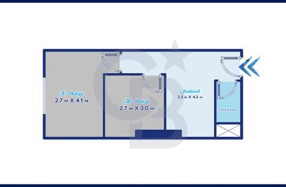 Clinic - Studio - 1 for sale in Sky line - Smouha - Hay Sharq - Alexandria