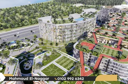 Apartment - 3 Bedrooms - 3 Bathrooms for rent in Sky line - Smouha - Hay Sharq - Alexandria