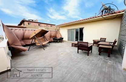 Penthouse - 2 Bedrooms - 2 Bathrooms for rent in Street 206 - Degla - Hay El Maadi - Cairo