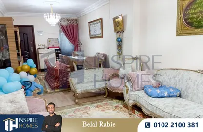 شقة - 3 غرف نوم - 2 حمامات للايجار في شارع الطفولة السعيدة - سيدي بشر - حي اول المنتزة - الاسكندرية