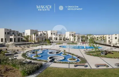 Chalet - 1 Bedroom - 2 Bathrooms for sale in Makadi Heights - Makadi Orascom Resort - Makadi - Hurghada - Red Sea