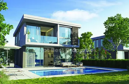 فيلا - 4 غرف نوم - 4 حمامات للبيع في سوان ليك ريزيدنس - كمبوندات التجمع الخامس - التجمع الخامس - مدينة القاهرة الجديدة - القاهرة