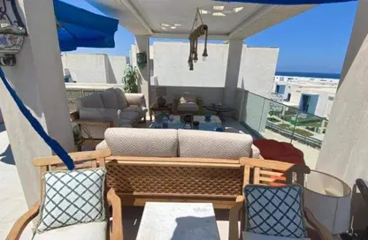 دوبلكس - 4 غرف نوم - 4 حمامات للبيع في فوكا باي - قسم مرسي مطروح - الساحل الشمالي