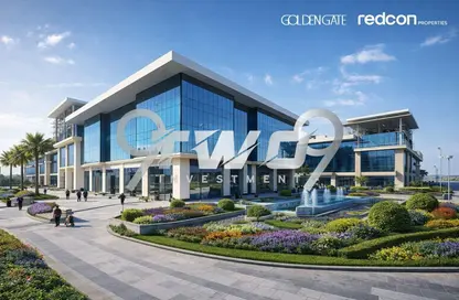 Office Space - 3 Bedrooms - 3 Bathrooms for sale in Golden Gate - South Teseen St. - The 5th Settlement - New Cairo City - Cairo