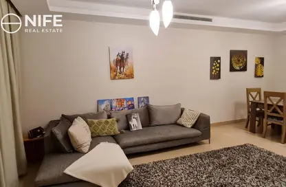 شقة - 2 غرف نوم - 2 حمامات للايجار في كايرو فيستيفال سيتى - المستثمرين الشمالية - مدينة القاهرة الجديدة - القاهرة