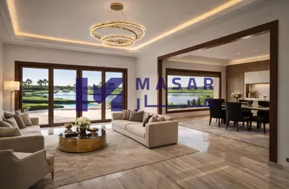 فيلا - 7 غرف نوم - 6 حمامات للايجار في قطامية ديونز - كمبوندات القطامية - القطامية - مدينة القاهرة الجديدة - القاهرة