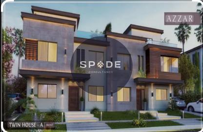 Townhouse - 4 Bedrooms - 4 Bathrooms for sale in Azzar 2 - 5th Settlement Compounds - The 5th Settlement - New Cairo City - Cairo Townhouse - 4 Bedrooms - 4 Bathrooms for sale in Azzar 2 - 5th Settlement Compounds - The 5th Settlement - New Cairo City - Cairo