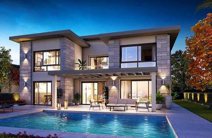 Townhouse - 4 Bedrooms - 4 Bathrooms for sale in Swan Lake Residence - 5th Settlement Compounds - The 5th Settlement - New Cairo City - Cairo
