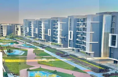 Apartment - 3 Bedrooms - 3 Bathrooms for sale in Sun Capital - Fayoum Desert road - 6 October City - Giza