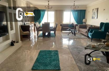 Apartment - 3 Bedrooms - 3 Bathrooms for rent in Talaat Mostafa St. - Rehab City Second Phase - Al Rehab - New Cairo City - Cairo