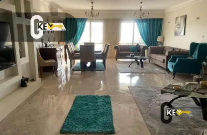 Apartment - 3 Bedrooms - 3 Bathrooms for rent in Talaat Mostafa St. - Rehab City Second Phase - Al Rehab - New Cairo City - Cairo