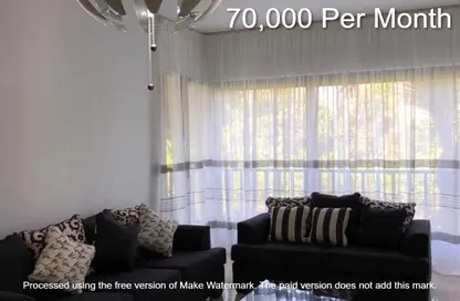 Apartment - 2 Bedrooms - 2 Bathrooms for rent in The Water Way - North Investors Area - New Cairo City - Cairo