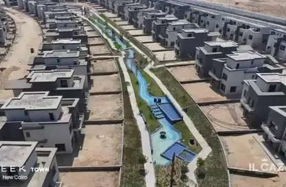 Villa - 3 Bedrooms - 3 Bathrooms for sale in Creek Town - The 1st Settlement - New Cairo City - Cairo