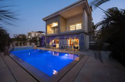 فيلا - 5 غرف نوم - 6 حمامات للايجار في كايرو فيستيفال سيتى - المستثمرين الشمالية - مدينة القاهرة الجديدة - القاهرة