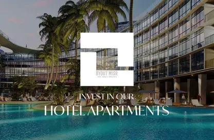 Hotel Apartment - 1 Bedroom - 1 Bathroom for sale in Moon Residences - Fifth Square - The 5th Settlement - New Cairo City - Cairo