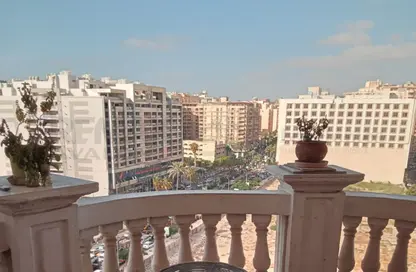 شقة - 3 غرف نوم - 1 حمام للبيع في شارع محمد فوزي معاذ - سموحة - حي شرق - الاسكندرية