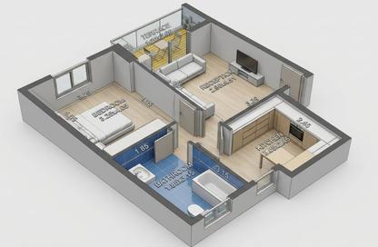 Apartment - 1 Bedroom - 1 Bathroom for sale in Nyoum October - Northern Expansions - 6 October City - Giza