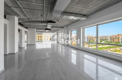 Office Space - Studio - 2 Bathrooms for rent in Bank Center Street - South Teseen St. - The 5th Settlement - New Cairo City - Cairo