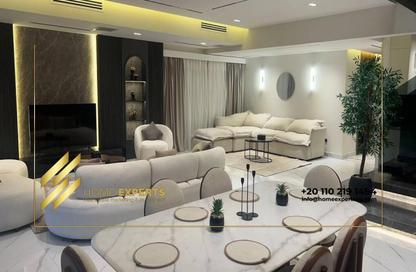 Penthouse - 3 - 3 for rent in Lake View Residence - 5th Settlement Compounds - The 5th Settlement - New Cairo City - Cairo