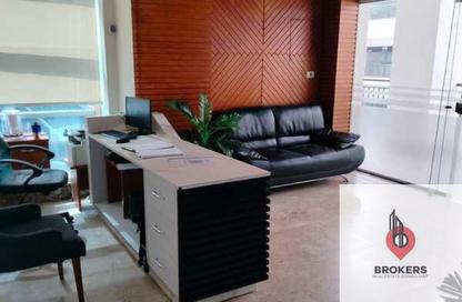 Office Space - Studio - 2 Bathrooms for sale in Bank Center Street - South Teseen St. - The 5th Settlement - New Cairo City - Cairo