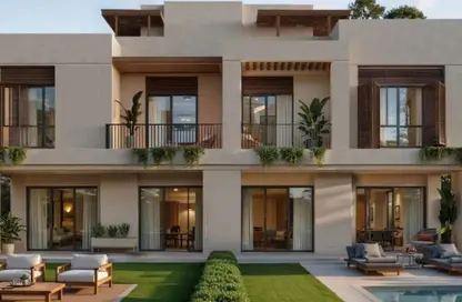 Twin House - 5 Bedrooms - 5 Bathrooms for sale in Eastville - 5th Settlement Compounds - The 5th Settlement - New Cairo City - Cairo