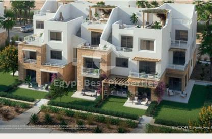 شاليه - 4 غرف نوم - 4 حمامات للبيع في سوان ليك الجونة - الجونة - الغردقة - محافظة البحر الاحمر