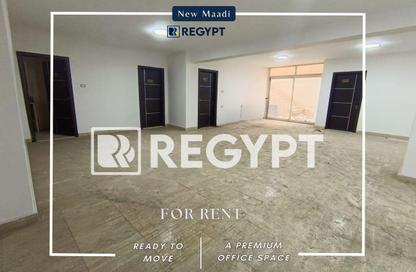 Office Space - 4 Bedrooms - 3 Bathrooms for rent in Al Laselky St. - El Laselky - New Maadi - Hay El Maadi - Cairo