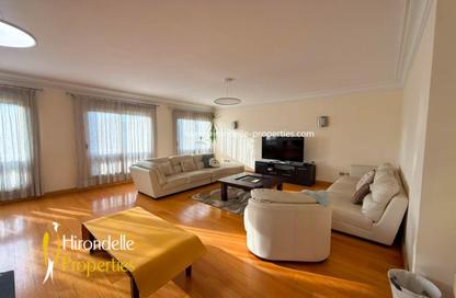 Apartment - 4 Bedrooms - 4 Bathrooms for rent in Sarayat Al Maadi - Hay El Maadi - Cairo Apartment - 4 Bedrooms - 4 Bathrooms for rent in Sarayat Al Maadi - Hay El Maadi - Cairo