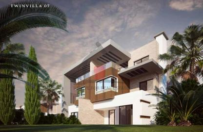 تاون هاوس - 4 غرف نوم - 5 حمامات للبيع في نيو جيزة - طريق مصر اسكندرية الصحراوي - مدينة 6 أكتوبر - الجيزة
