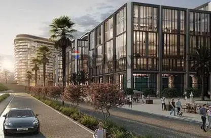 Office Space - Studio - 1 Bathroom for sale in N 90 BUSINESS COMPLEX - North Teseen St. - The 5th Settlement - New Cairo City - Cairo