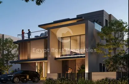 Townhouse - 3 Bedrooms - 3 Bathrooms for sale in Palm Hills New Cairo - 5th Settlement Compounds - The 5th Settlement - New Cairo City - Cairo