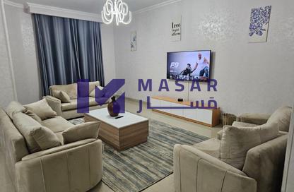شقة - 2 غرف نوم - 2 حمامات للايجار في المستشارين - المستثمرين الشمالية - مدينة القاهرة الجديدة - القاهرة