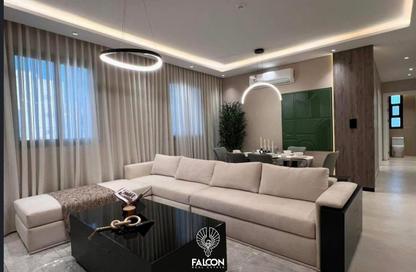 شقة - 2 غرف نوم - 2 حمامات للبيع في مون ريزيدنس - فيفث سكوير - التجمع الخامس - مدينة القاهرة الجديدة - القاهرة