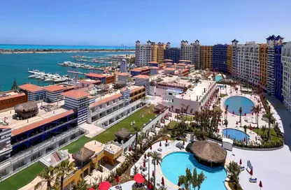 دوبلكس - 4 غرف نوم - 5 حمامات للبيع في بورتو مارينا - العلمين - الساحل الشمالي