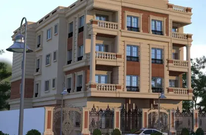 Apartment - 3 Bedrooms - 3 Bathrooms for sale in Makkah Al Mokarama St. - West Somid - 6 October City - Giza