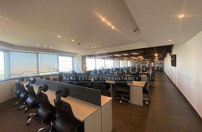 Office Space - Studio - 1 Bathroom for rent in Bank Center Street - South Teseen St. - The 5th Settlement - New Cairo City - Cairo