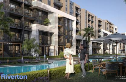 Apartment - 1 Bedroom - 1 Bathroom for sale in Riverton - South Investors Area - New Cairo City - Cairo