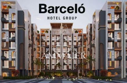 Apartment - 1 Bedroom - 1 Bathroom for sale in Karma Residence - 16th District - Sheikh Zayed City - Giza
