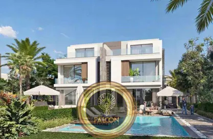 Villa - 4 Bedrooms - 5 Bathrooms for sale in El Patio Jade - New Capital Compounds - New Capital City - Cairo