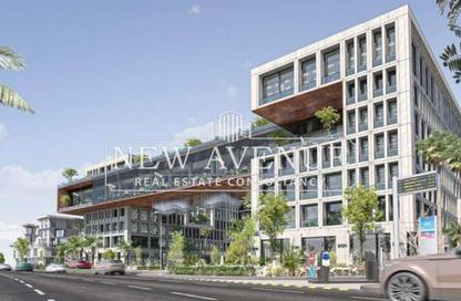 Office Space - Studio - 1 Bathroom for sale in V90 - North Teseen St. - The 5th Settlement - New Cairo City - Cairo