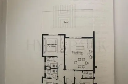 شقة - 2 غرف نوم - 2 حمامات للبيع في جاردن ريزدنس - هايد بارك - مدينة القاهرة الجديدة - القاهرة