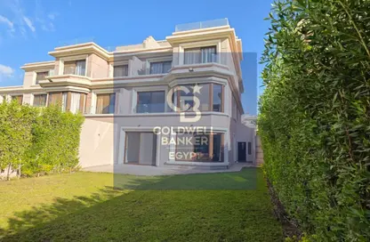 Twin House - 4 Bedrooms - 5 Bathrooms for rent in Top View - Ext North Inves Area - New Cairo City - Cairo