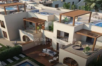 Townhouse - 3 Bedrooms - 4 Bathrooms for sale in Makadi Heights - Makadi Orascom Resort - Makadi - Hurghada - Red Sea