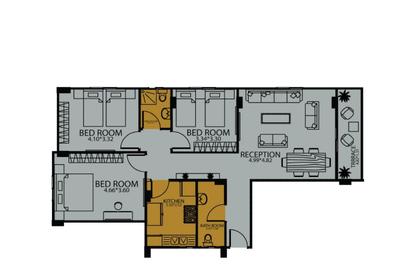 Apartment - 3 - 2 for sale in Bait Alwatan - The 5th Settlement - New Cairo City - Cairo Apartment - 3 - 2 for sale in Bait Alwatan - The 5th Settlement - New Cairo City - Cairo