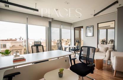 Office Space - Studio - 3 for rent in South Teseen St. - The 5th Settlement - New Cairo City - Cairo