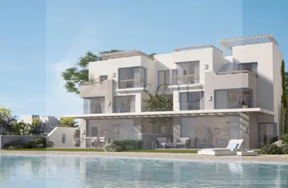 تاون هاوس - 3 غرف نوم - 3 حمامات للبيع في ليفيلز من ماونتن فيو - قسم الضبعة - الساحل الشمالي