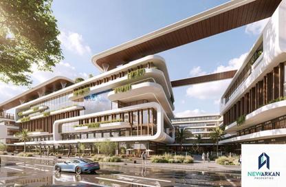 Office Space - Studio - 2 for sale in Centrada Mall - 4th District - 6 October City - Giza